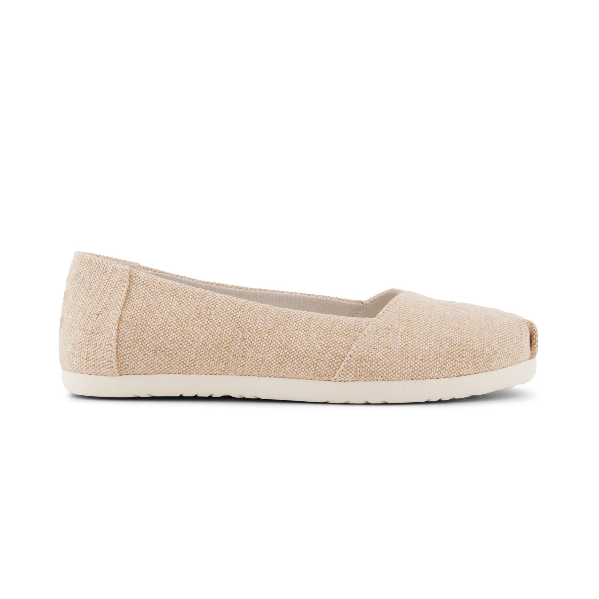 TOMS ALPARGATA BALLET Womens Ballerina Shoes Gold