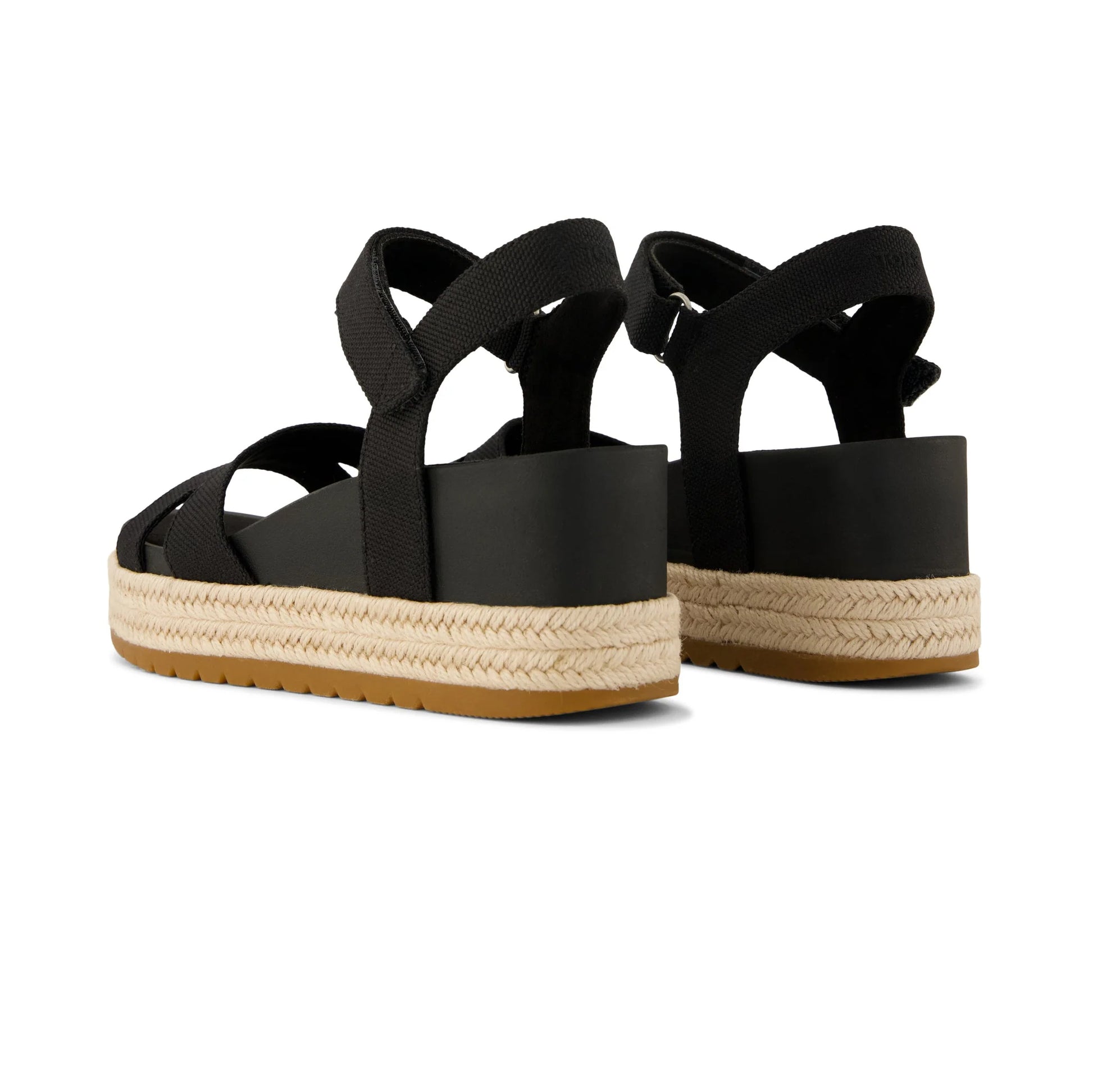 TOMS ALANA Womens Ankle Strap Sandals Black