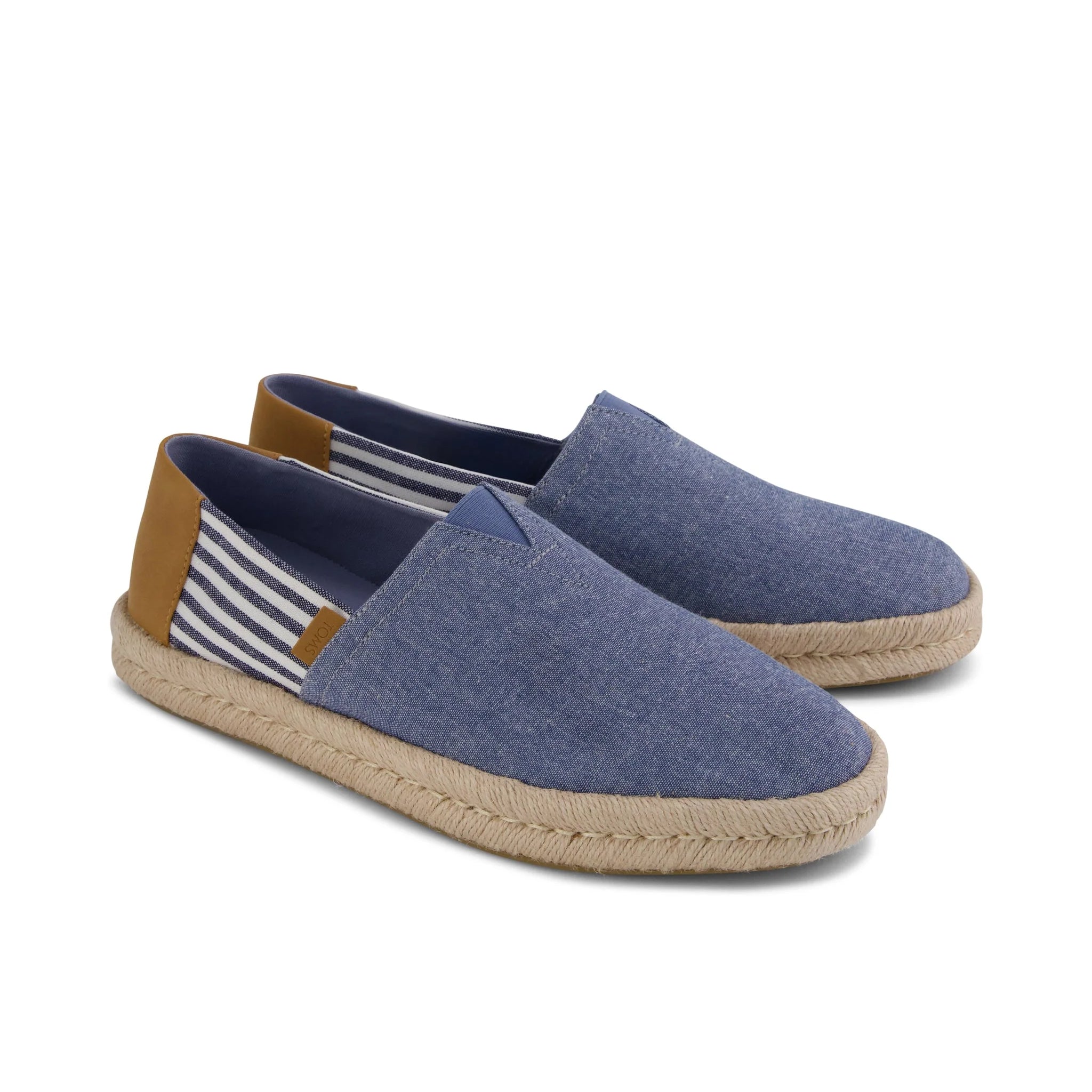 TOMS ALPARGATA ROPE 2.0 Mens Espadrille Shoes Navy