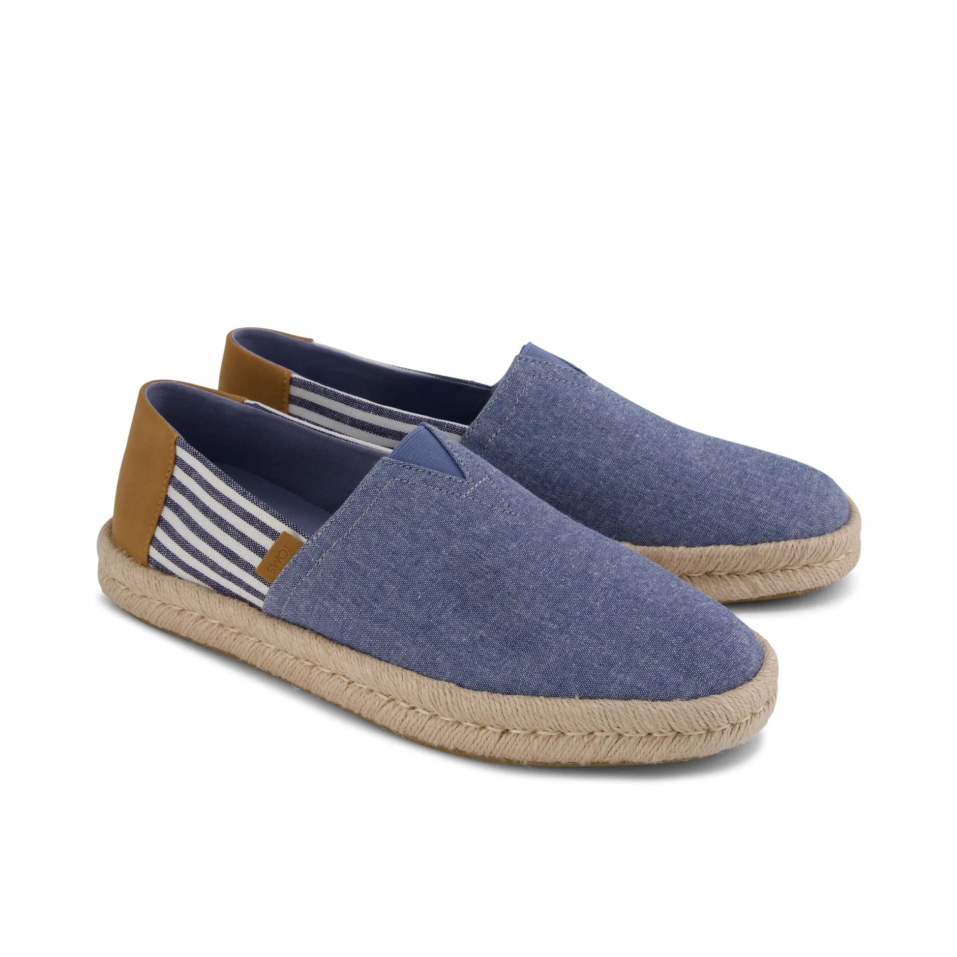 TOMS ALPARGATA ROPE 2.0 Mens Espadrille Shoes Navy
