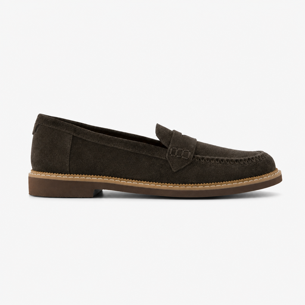 TOMS MARIE Womens Loafer Shoes Dark Brown