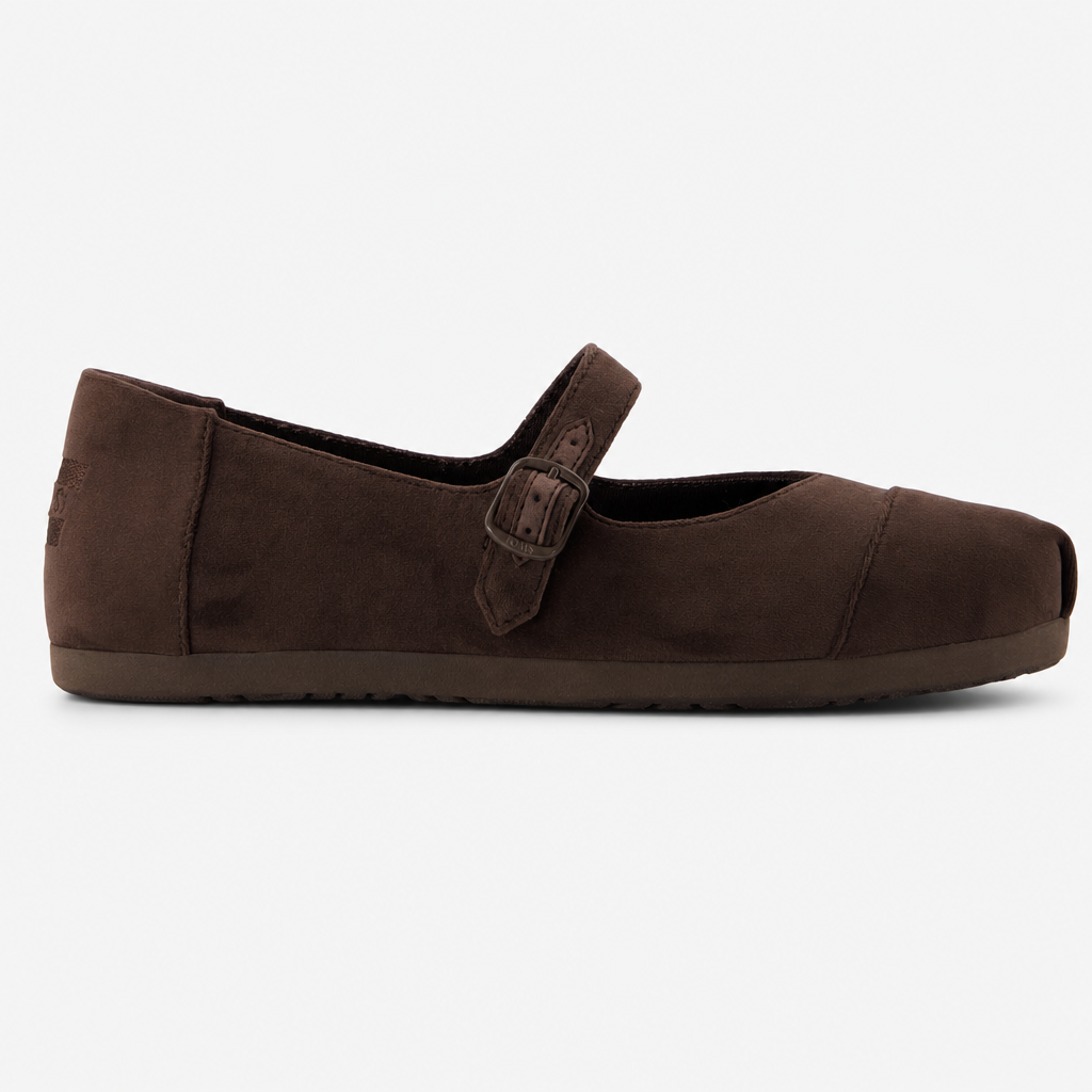 TOMS ALPARGATA MARY JANE Womens Mary Jane Dark Brown