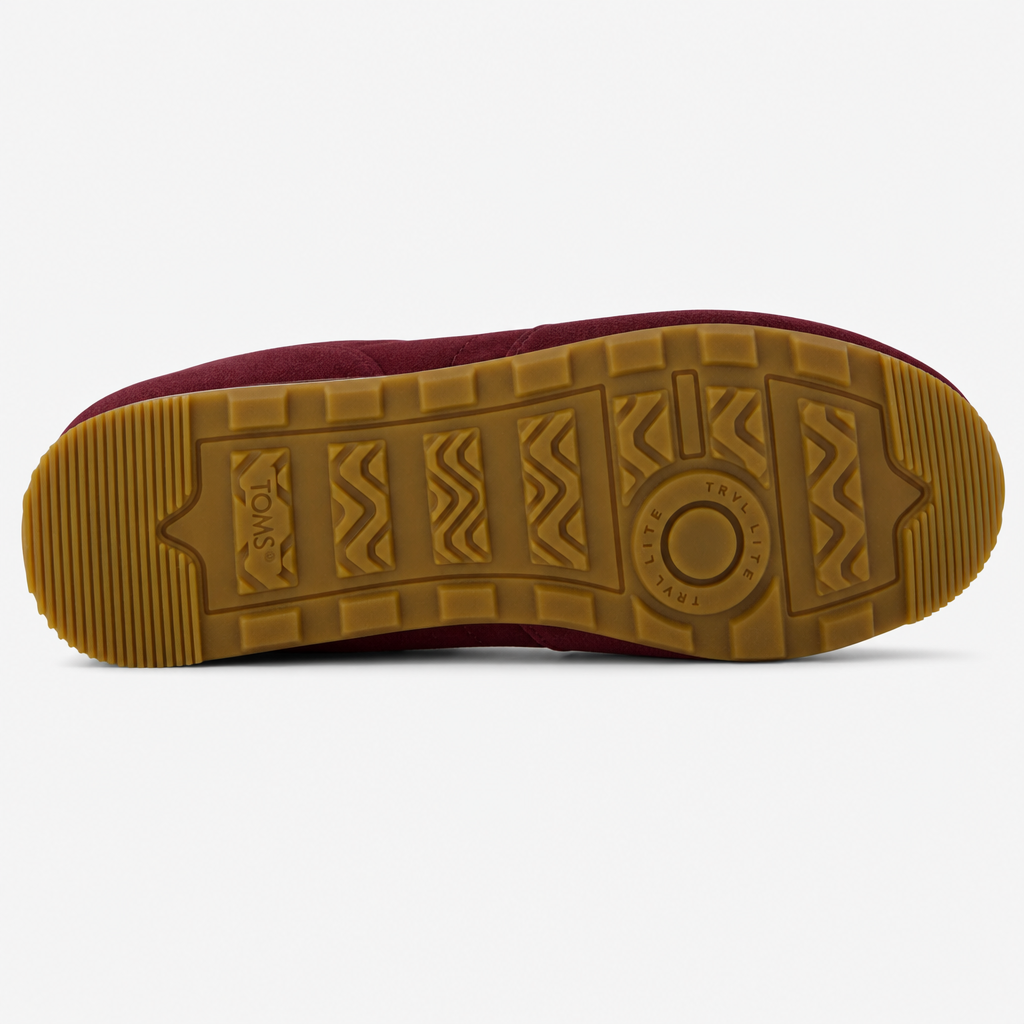 TOMS TRVL LITE PALISADE Womens Casual Trainers Dark Red