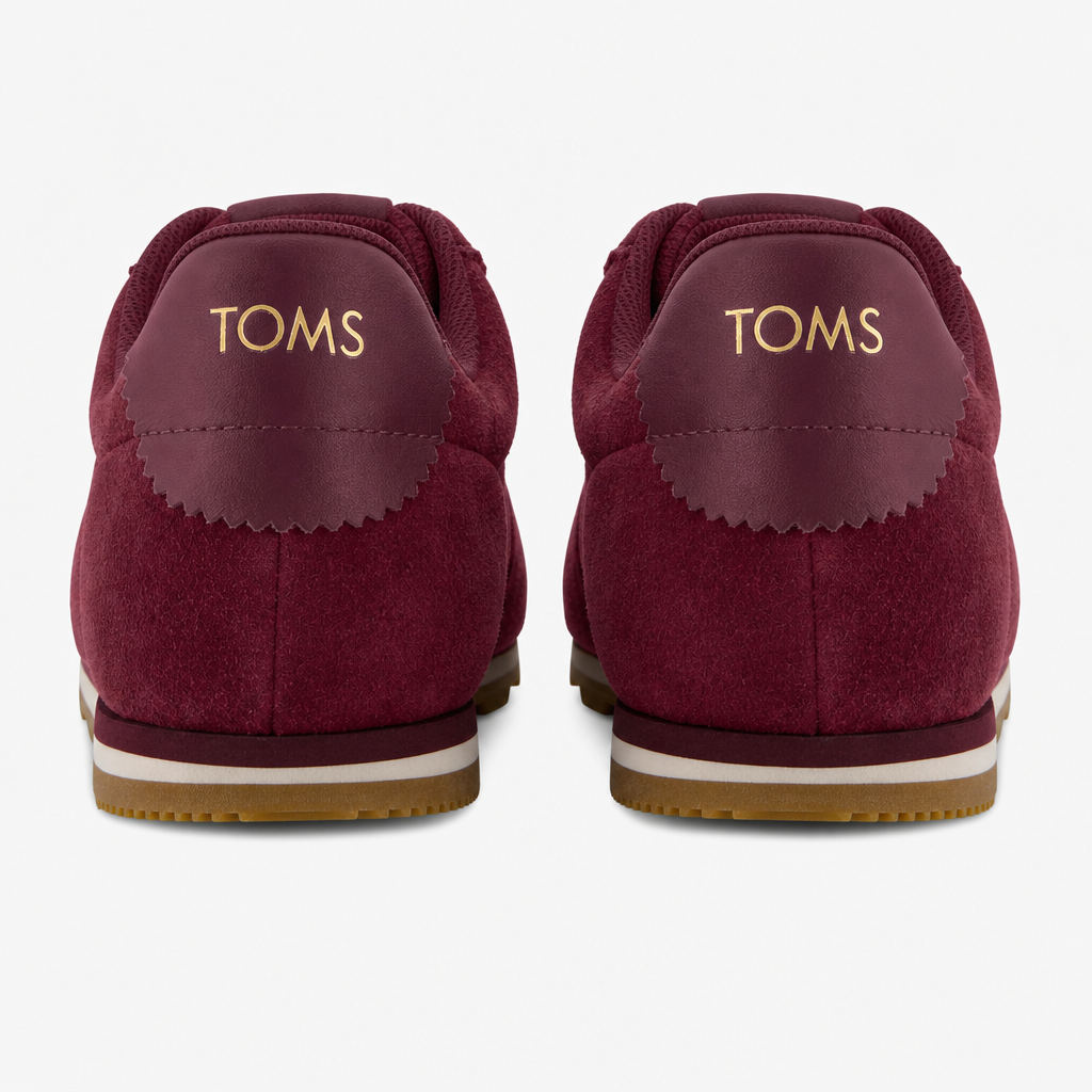TOMS TRVL LITE PALISADE Womens Casual Trainers Dark Red