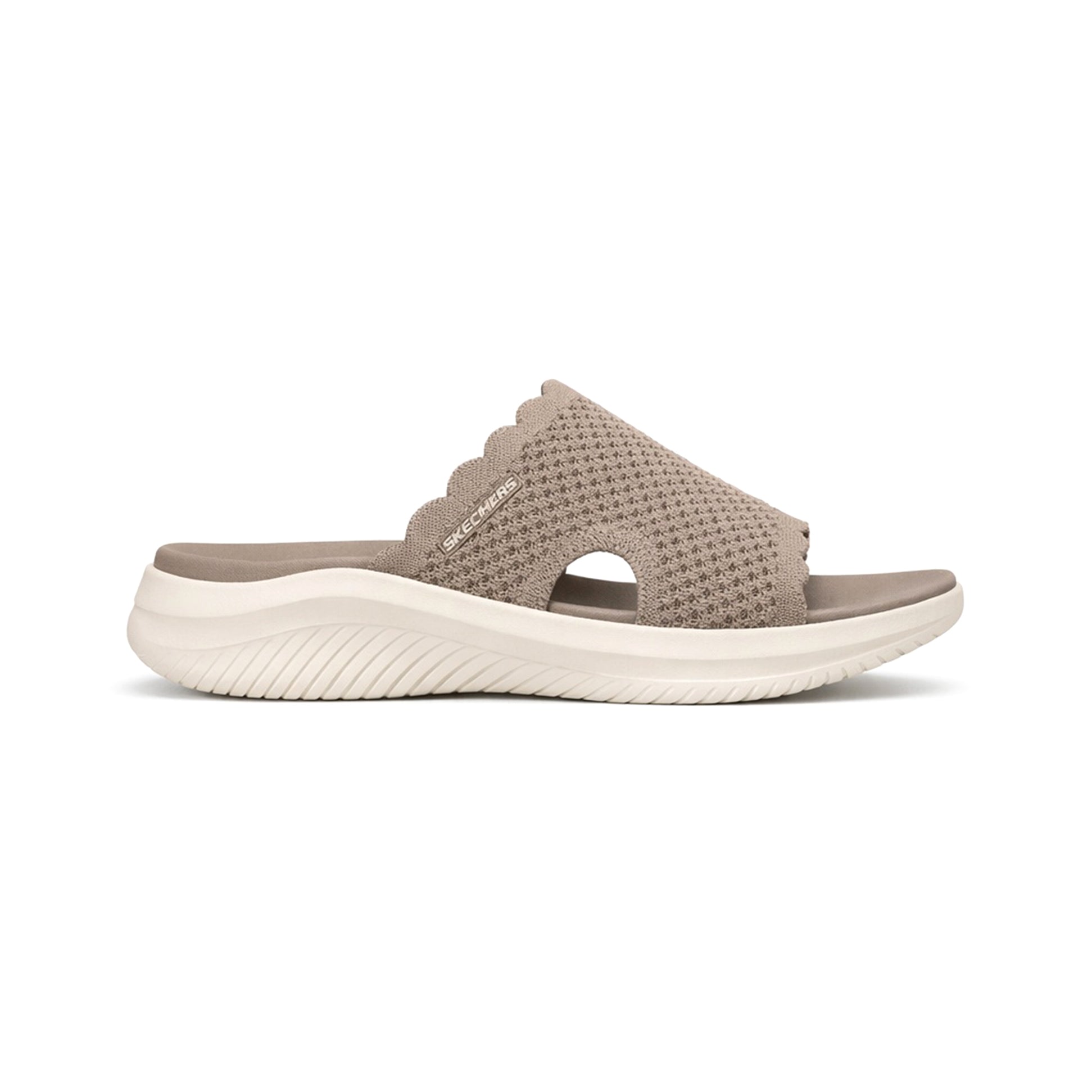 Skechers ULTRA FLEX 3.0 SANDAL-BRING I Womens Sliders Taupe