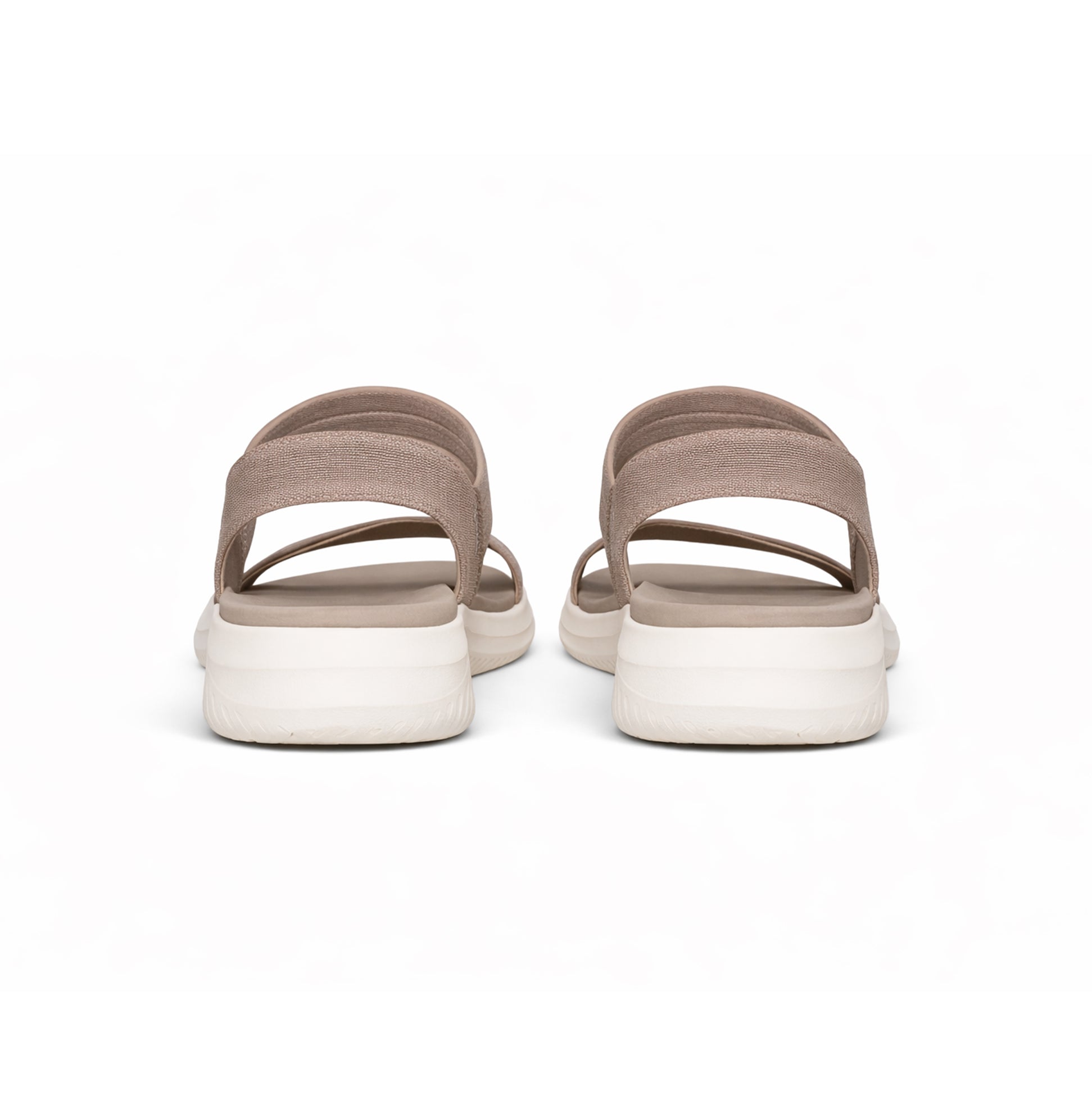 Skechers ULTRA FLEX 3.0 SANDAL - NEVER Womens Ankle Strap Sandals Taupe