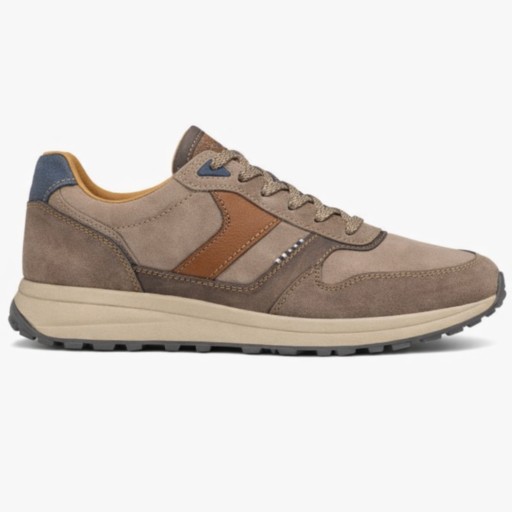 R21 Original M616 Mens Casual Trainers Light Brown/Taupe
