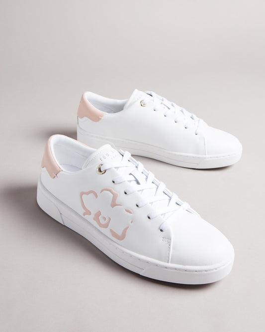 Ted Baker TARLIAH Womens Trainers White/Pink
