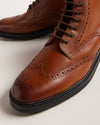 Ted Baker JAKOBE Mens Lace Up Boots Tan