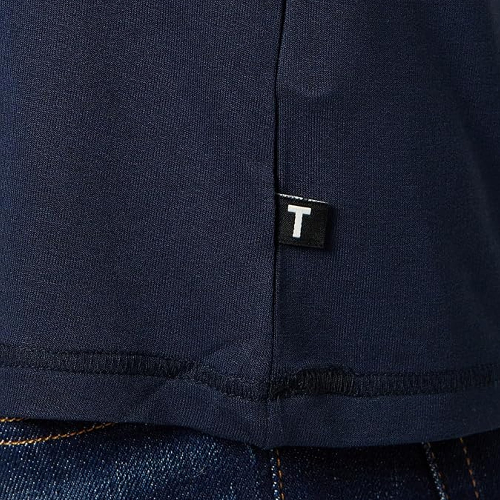 Ted Baker SUPER SOFT Long Sleeve Top Mens Navy