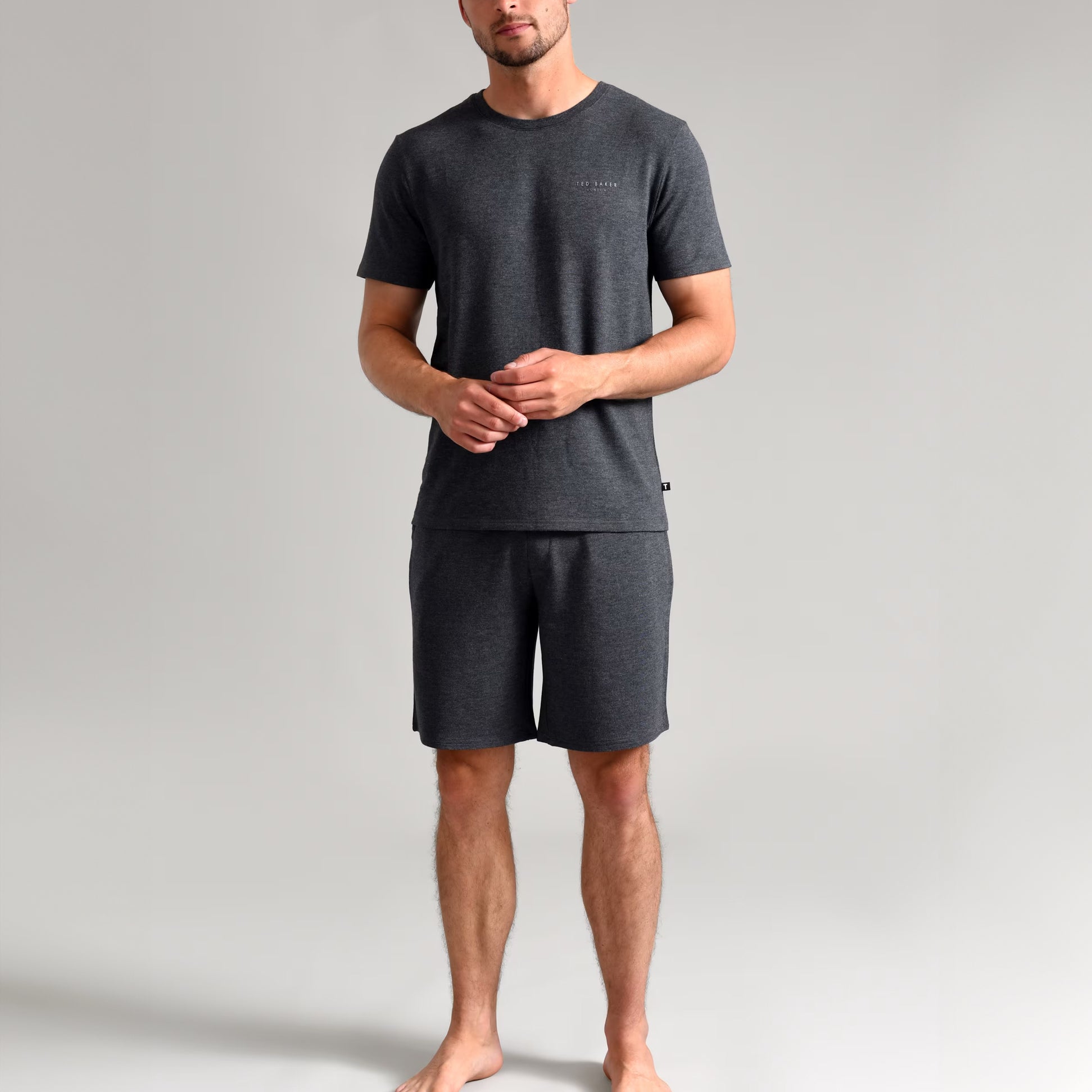 Ted Baker SUPER SOFT Shorts Mens Dark Grey