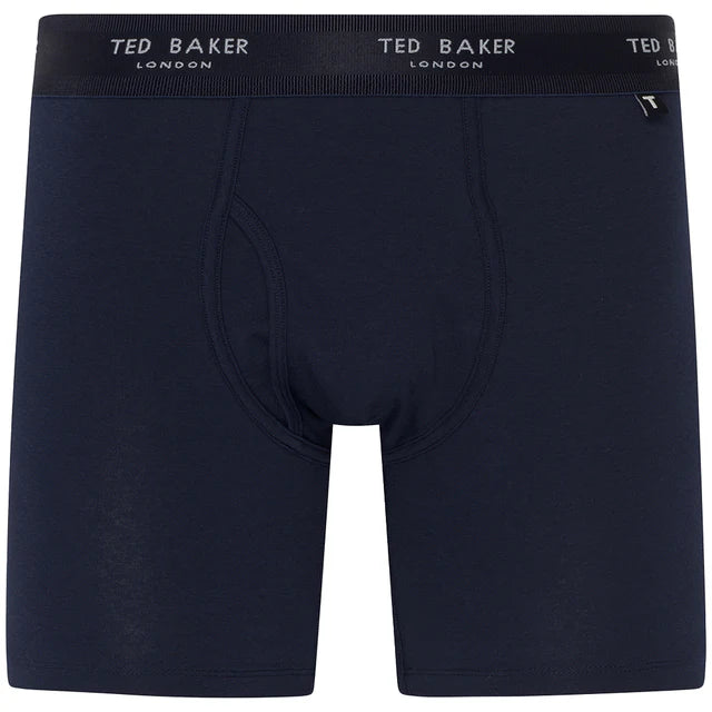 Ted Baker 3-Pack Cotton Boxer Briefs Mens Navy