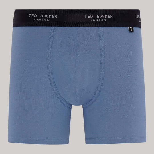 Ted Baker 3-Pack Cotton Boxer Brief Mens Boxer Briefs Navy Mix