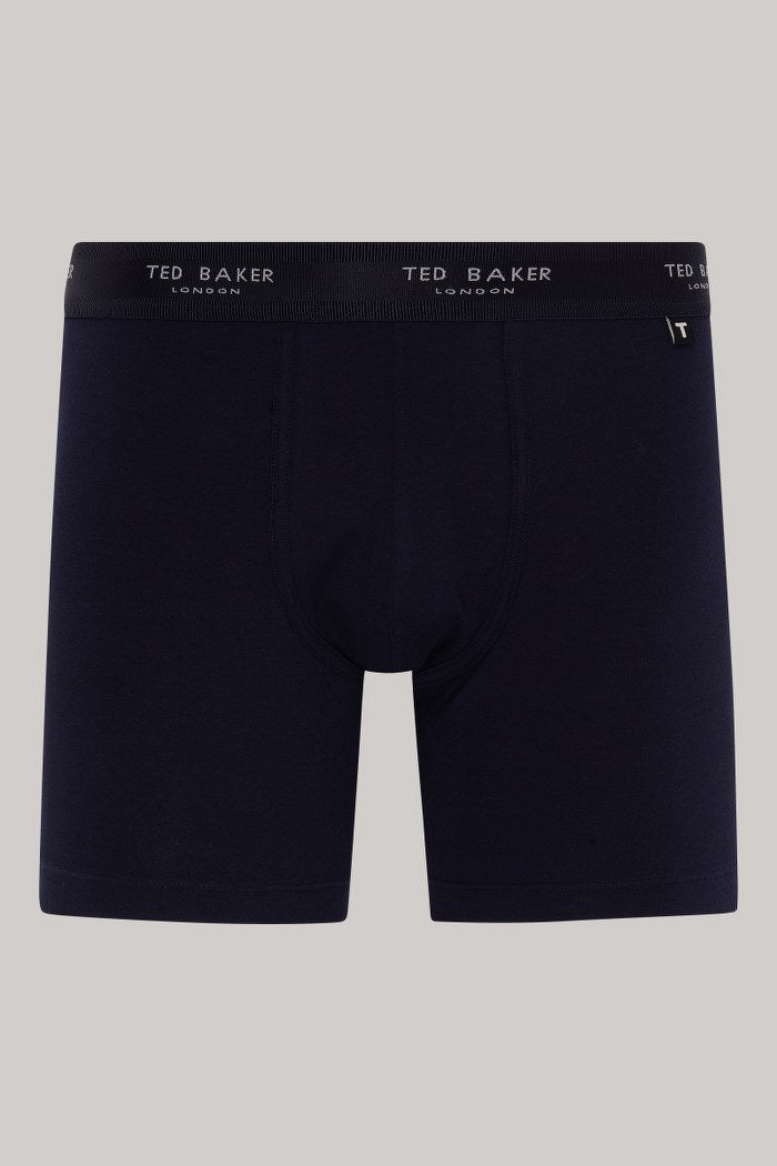 3-Pack Cotton Boxer Brief Mens Boxer Briefs Navy Mix