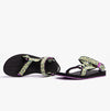 Teva ORIGINAL UNIVERSAL Womens Sandals Beach Floral Wild Lime