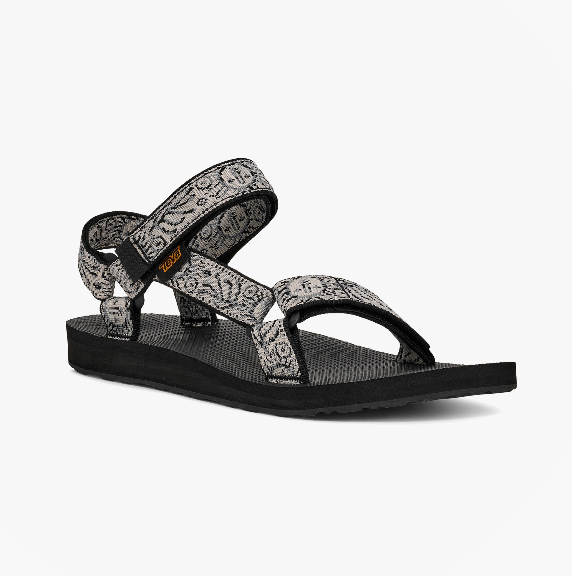 Teva ORIGINAL UNIVERSAL Womens Ankle Strap Sandals Windy Summer Black/ White