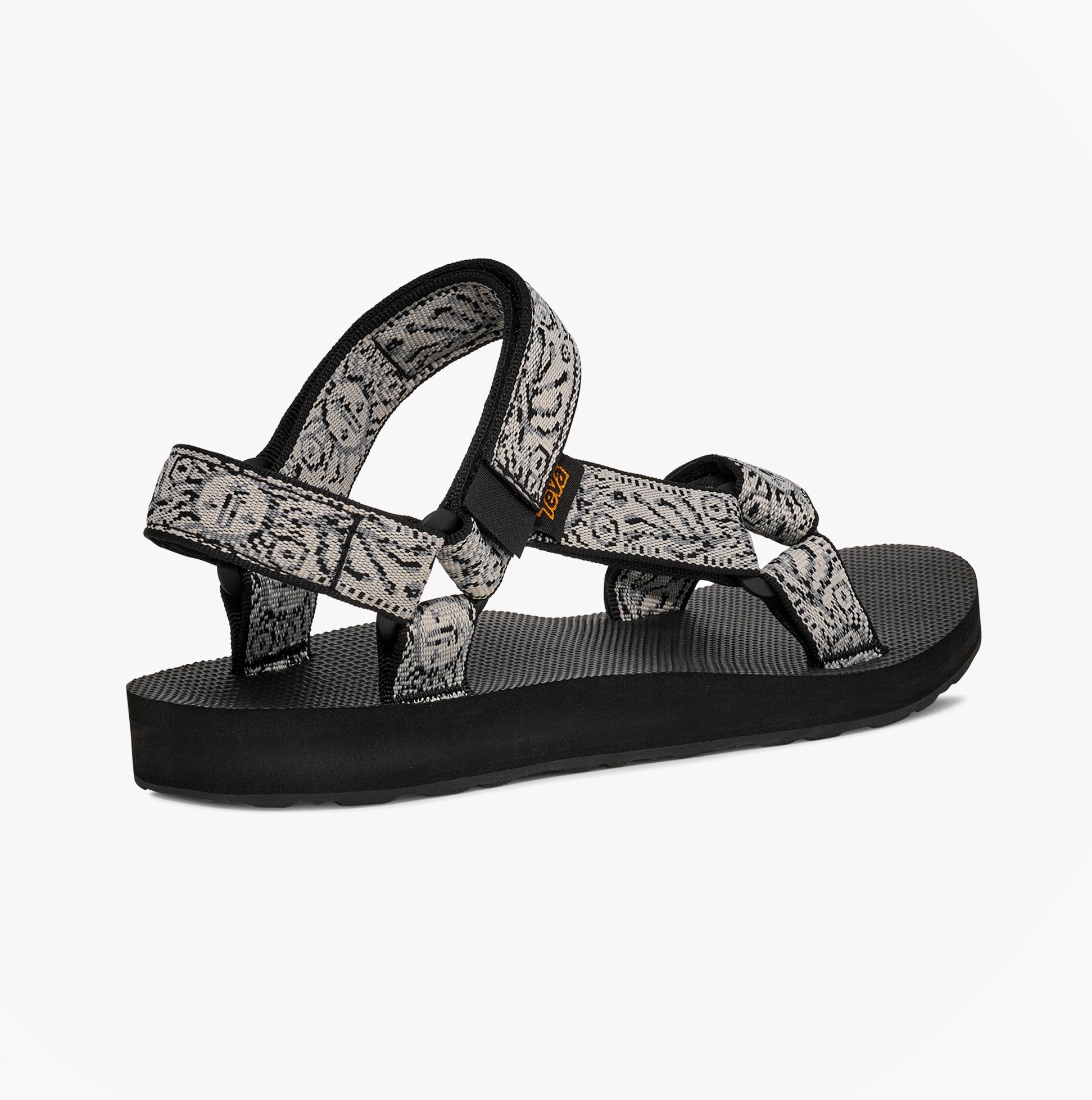 Teva ORIGINAL UNIVERSAL Womens Ankle Strap Sandals Windy Summer Black/ White