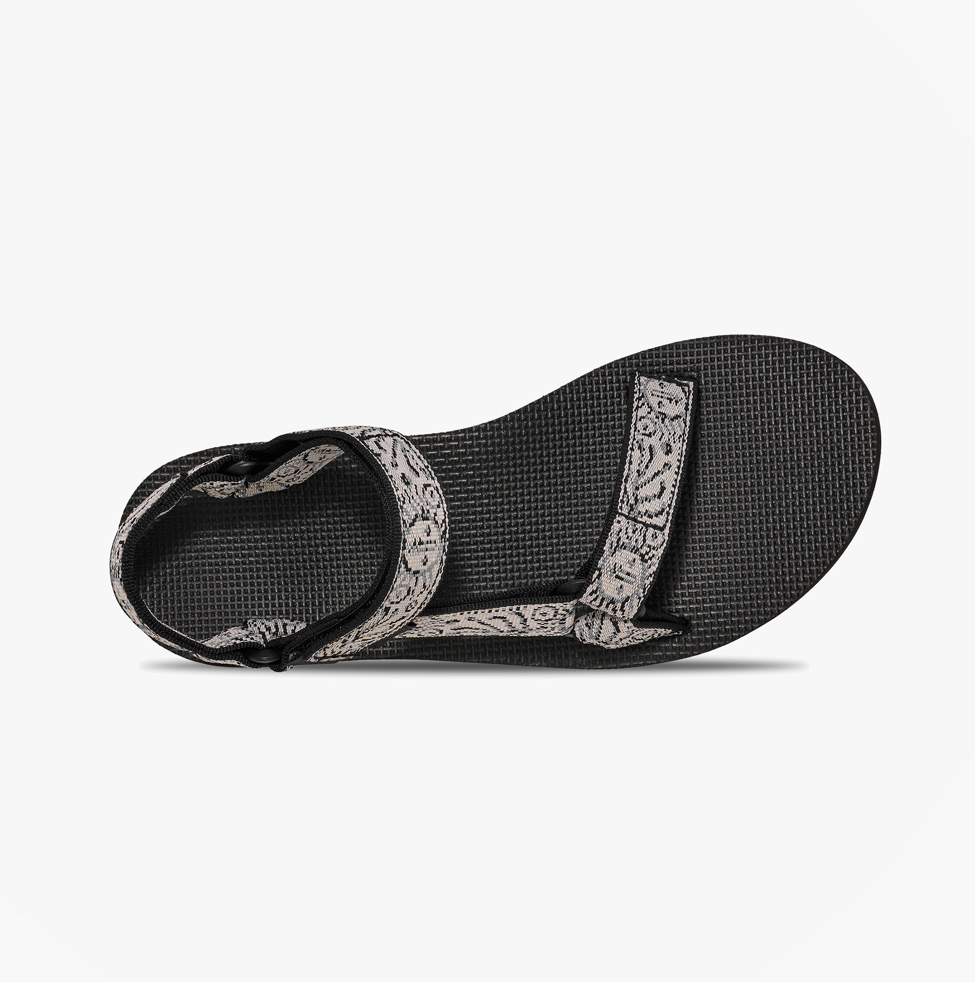 Teva ORIGINAL UNIVERSAL Womens Ankle Strap Sandals Windy Summer Black/ White