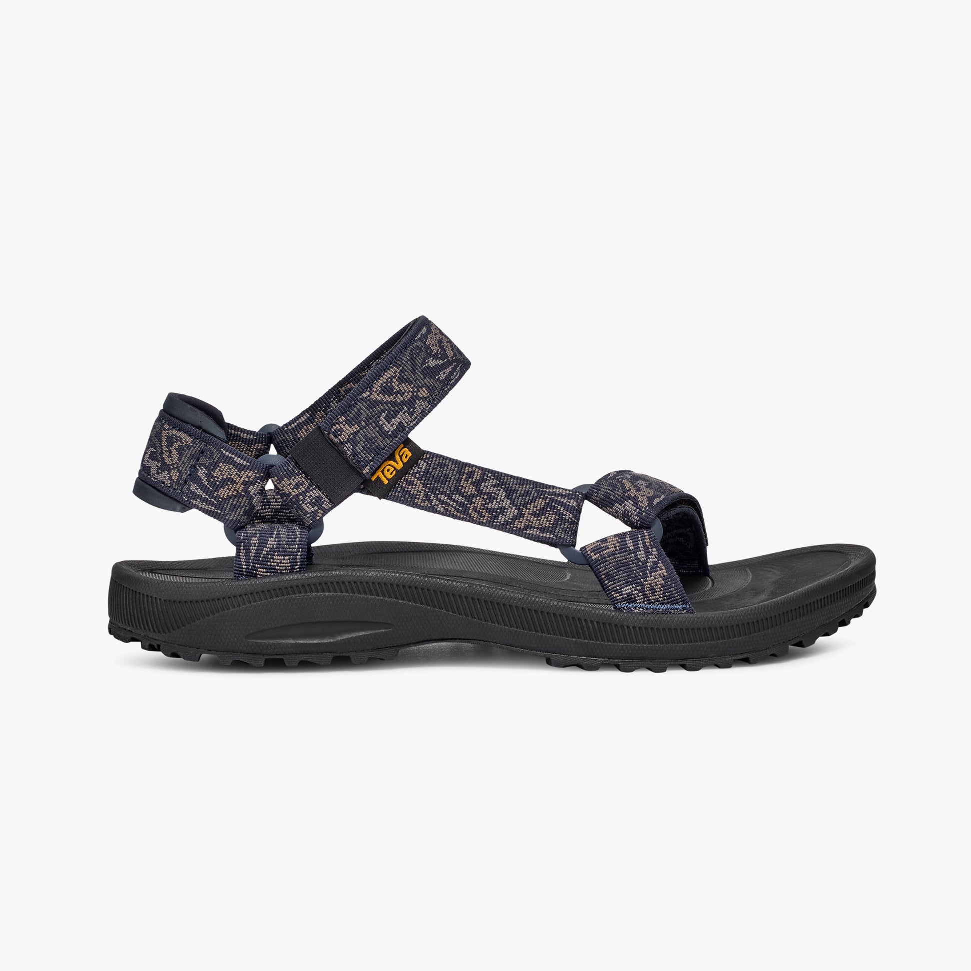 Teva WINSTED Mens Sandals Dissolving Shapes Total Eclipse