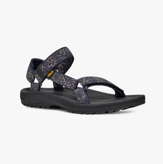 Teva WINSTED Mens Sandals Dissolving Shapes Total Eclipse