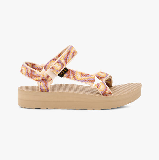 Teva MIDFORM UNIVERSAL Womens Sandals Neon Fade Coconut