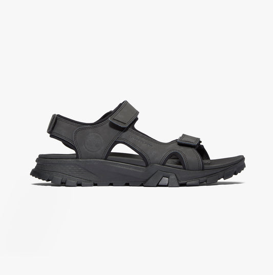 Timberland Lincoln Peak Mens Leather Strap Sandals Black