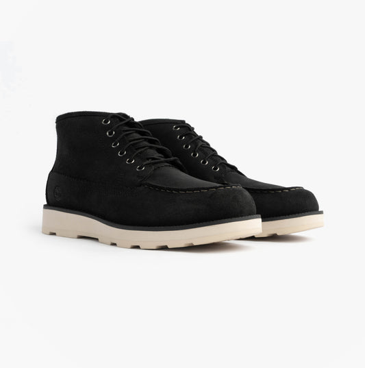 Timberland BRITTON MILLS MID Mens Chukka Boots Black Suede
