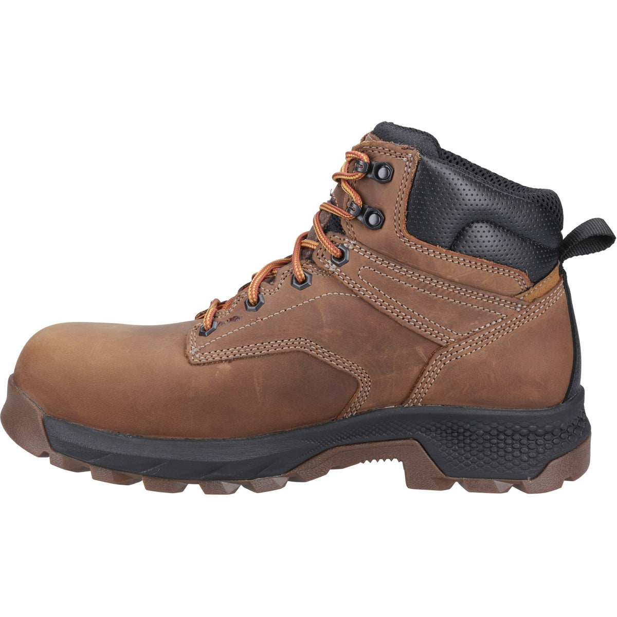 Timberland Pro Titan 6 Inch Mens Composite Toe Safety Boots Brown