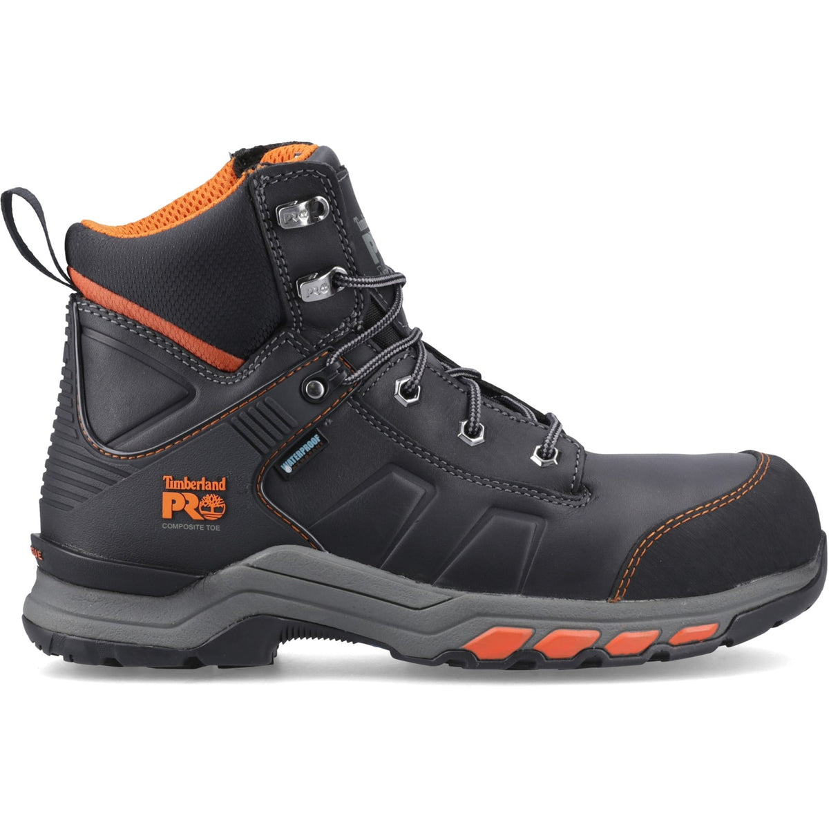 Timberland Pro Hypercharge 6 Inch Mens Composite Toe Safety Boots Black