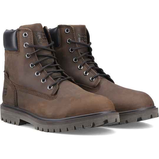 Timberland Pro ICONIC 2.0 Mens Waterproof Alloy Toe Safety Boots Brown