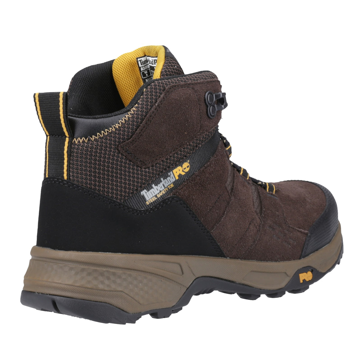 Timberland Pro Switchback LT 2.0 Mens Steel Toe Safety Boots Brown