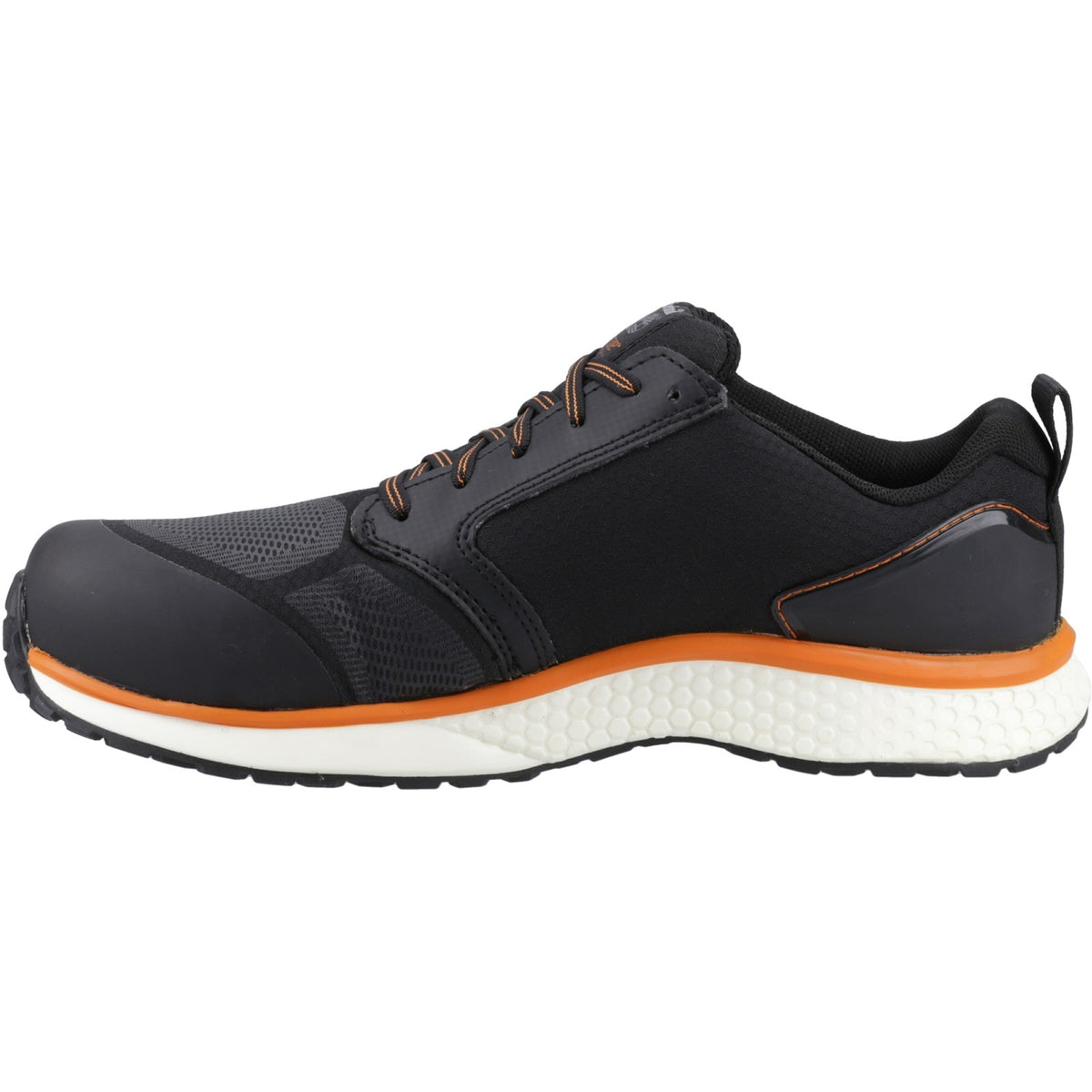 Timberland Pro Reaxion Mens Composite Toe Safety Trainers Black/Orange
