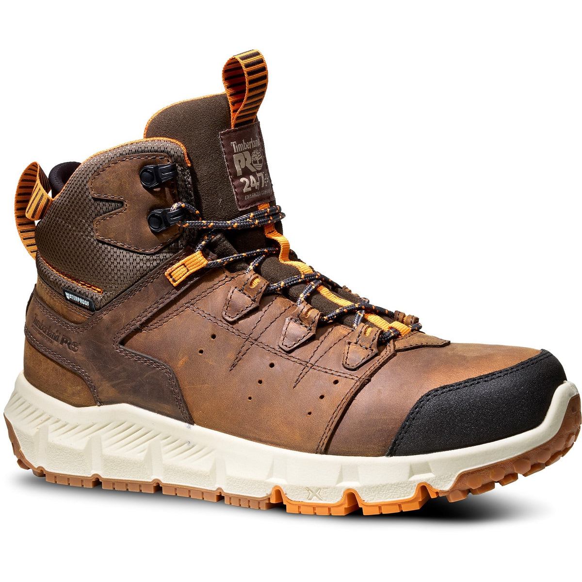 Timberland Pro Tempe 6 Inch Mens Alloy Toe Safety Boots Brown