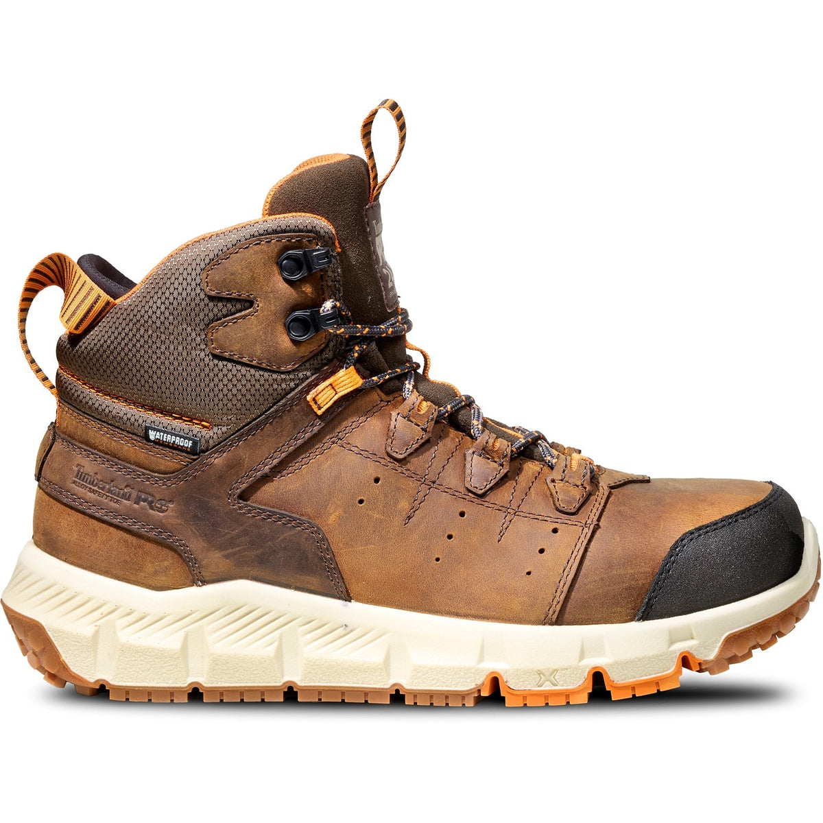 Timberland Pro Tempe 6 Inch Mens Alloy Toe Safety Boots Brown
