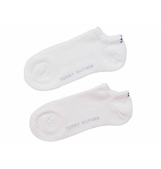 Tommy Hilfiger 2 Pack Womens Trainer Socks White