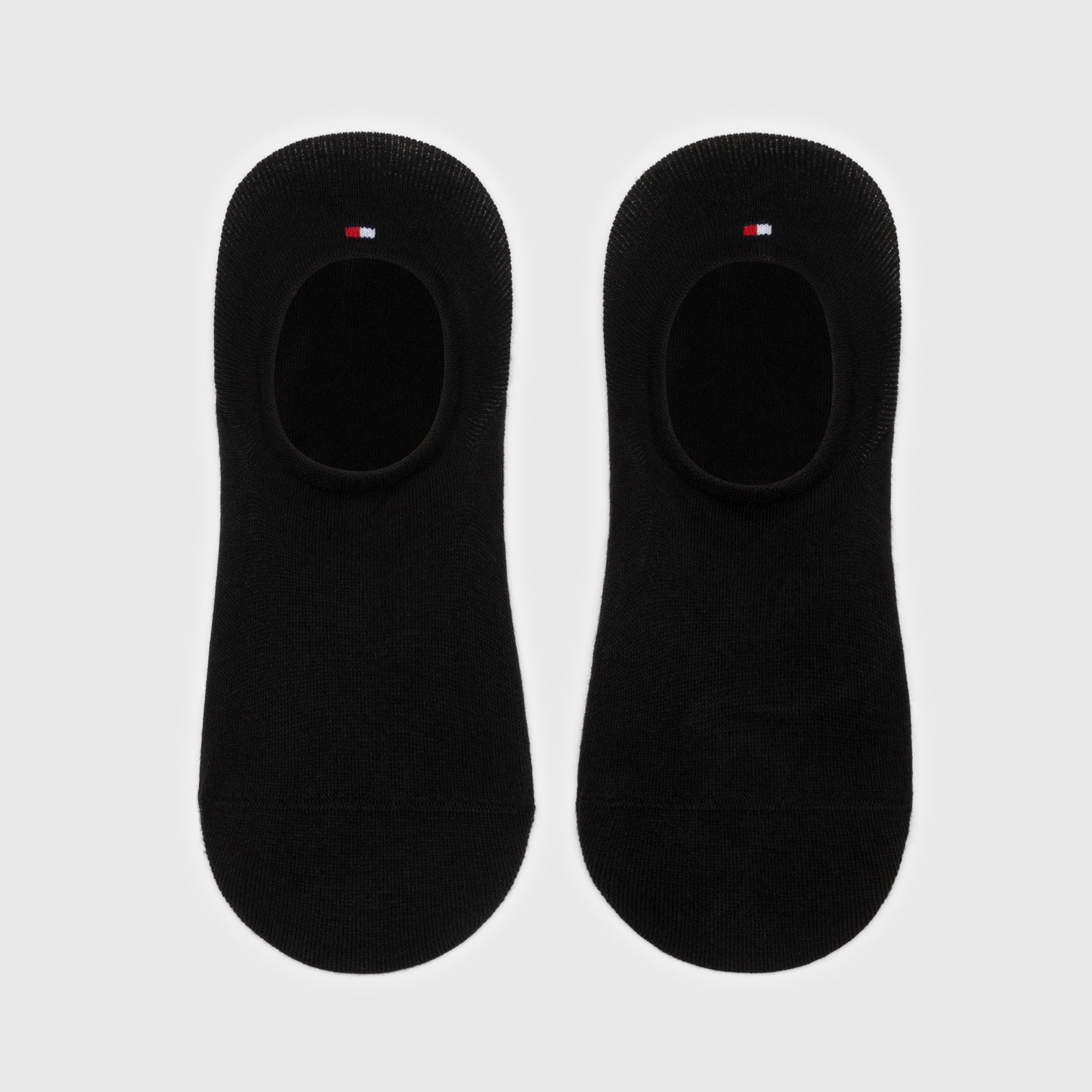 Tommy Hilfiger 2 Pack Womens Invisible Socks Black