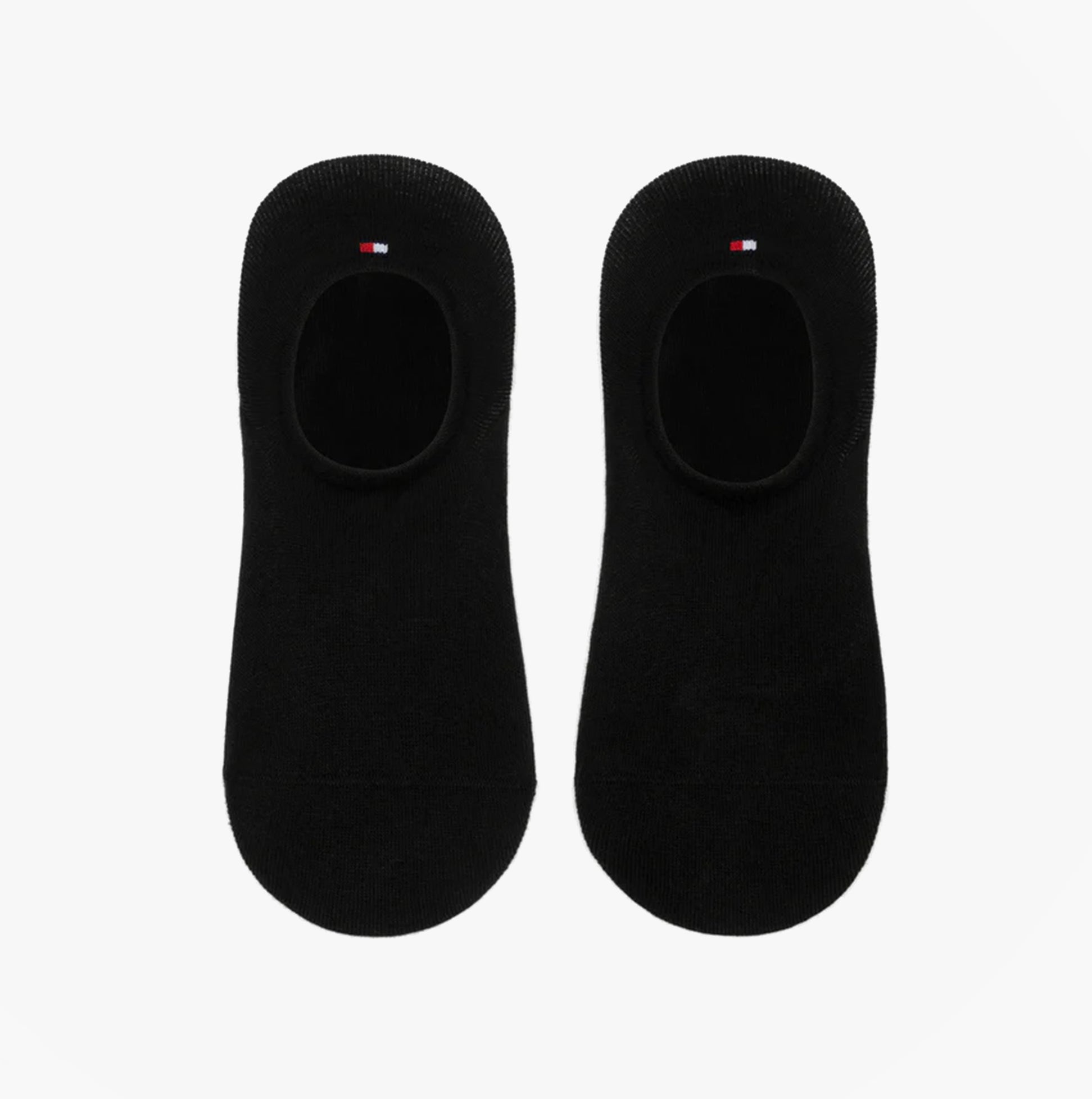 Tommy Hilfiger 2 Pack Womens Invisible Socks Black