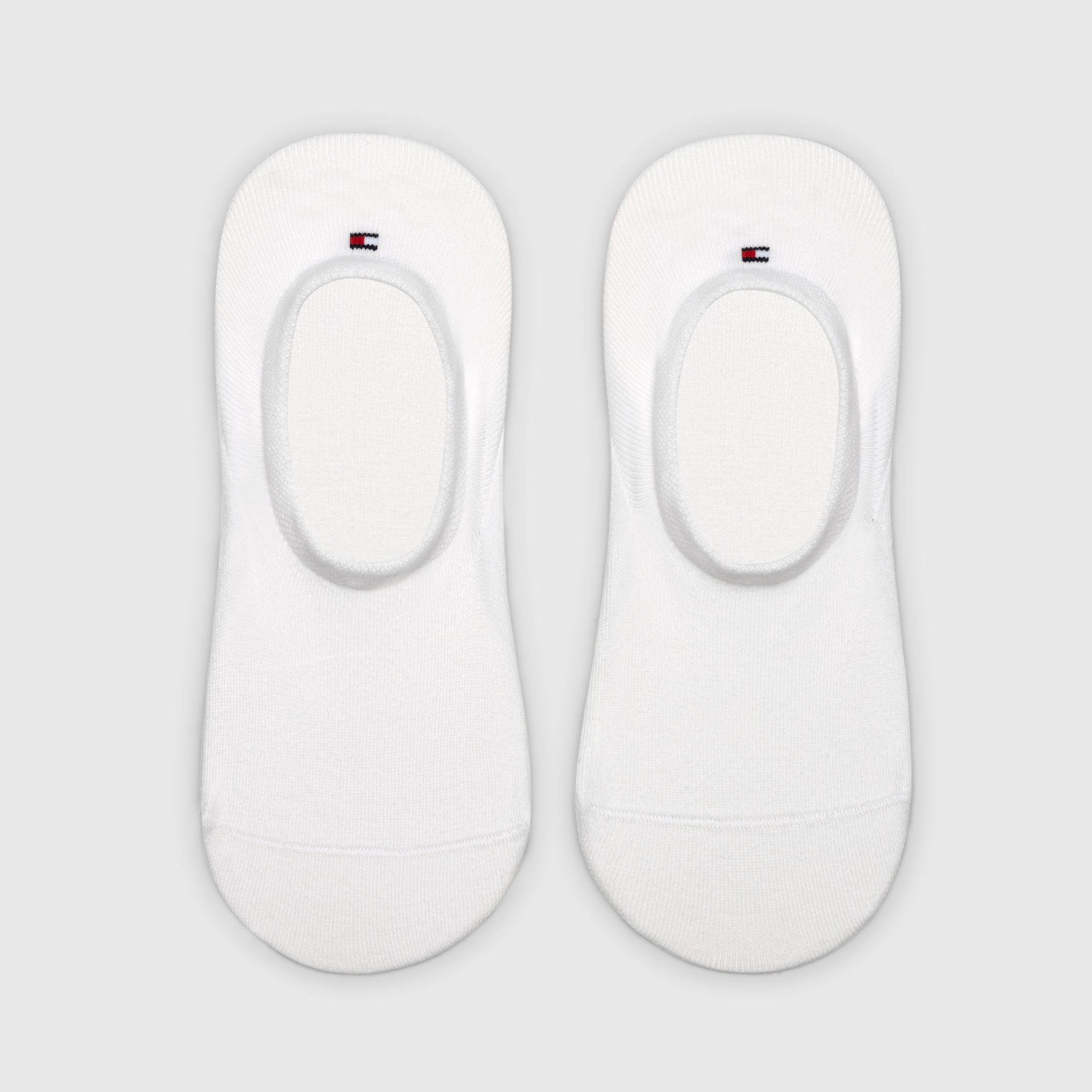 Tommy Hilfiger 2 Pack Womens Invisible Socks White
