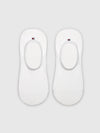 Tommy Hilfiger 2 Pack Womens Invisible Socks White