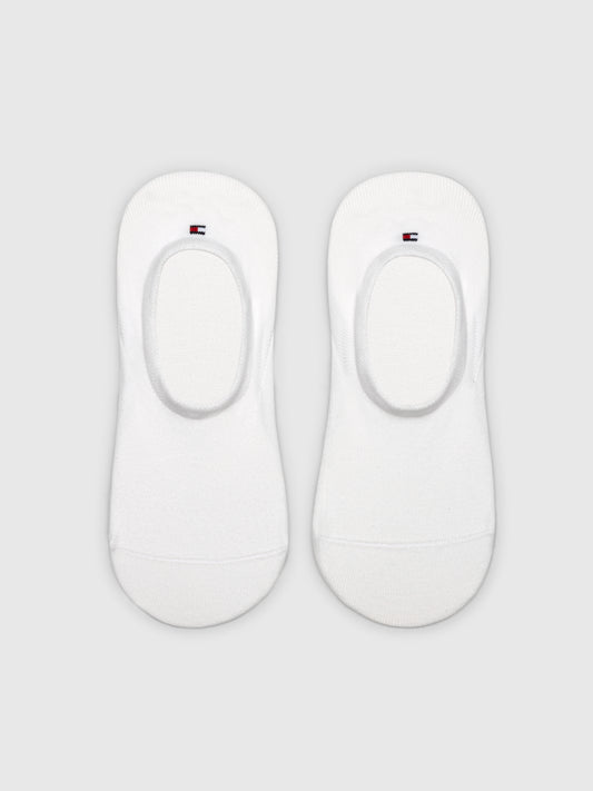 Tommy Hilfiger 2 Pack Womens Invisible Socks White