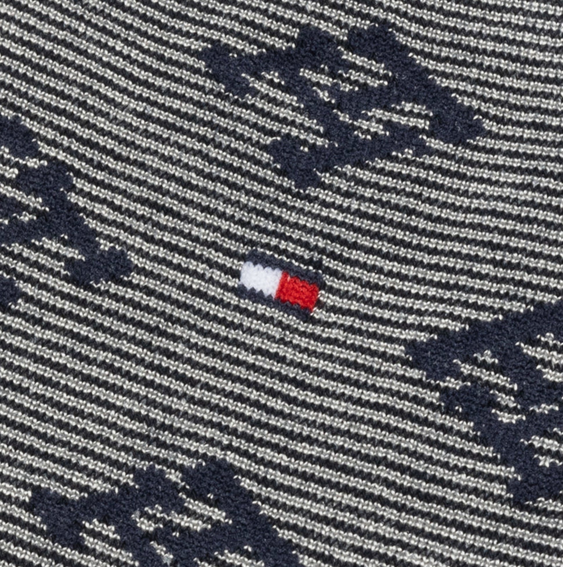 Tommy Hilfiger 3 Pack Giftboxed Monogram Womens Crew Socks Navy