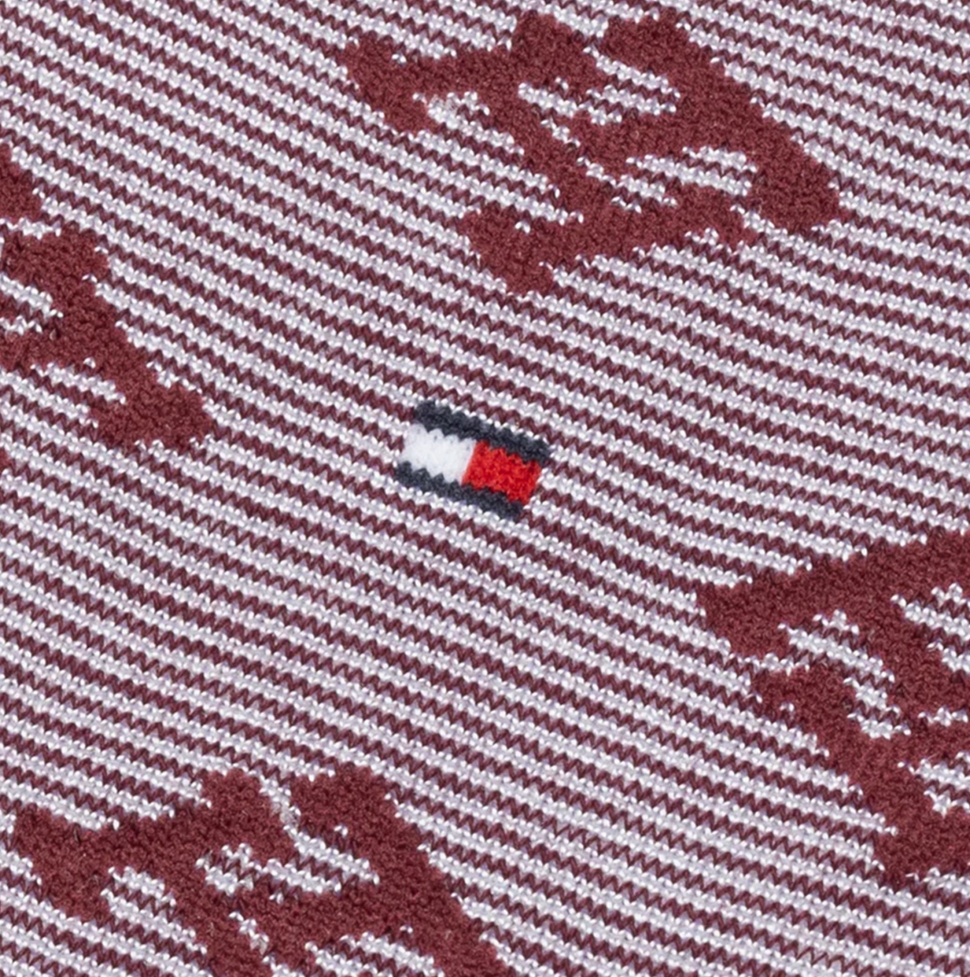 Tommy Hilfiger 3 Pack Giftboxed Monogram Womens Crew Socks Red