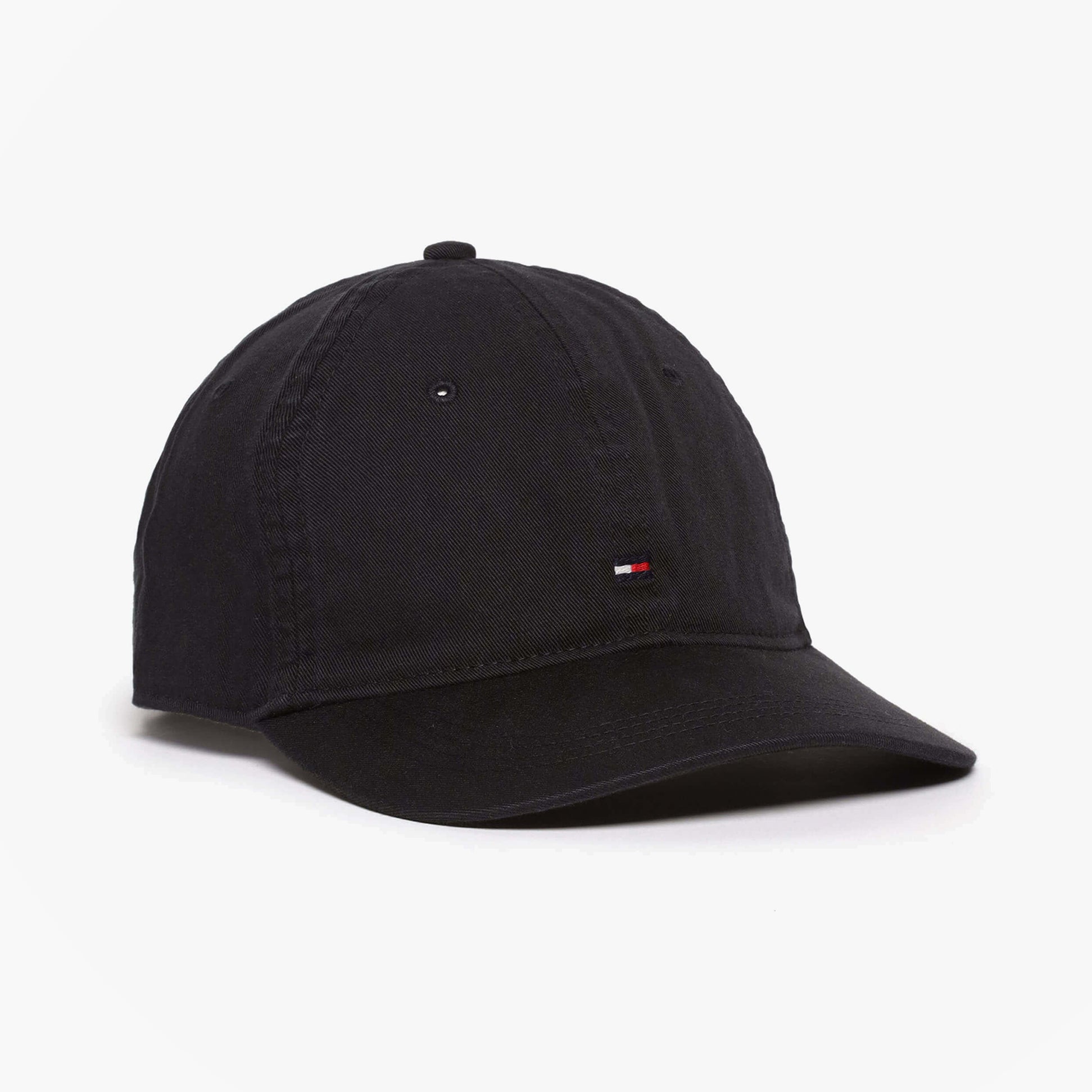 Tommy Hilfiger Flag Baseball Cap Black
