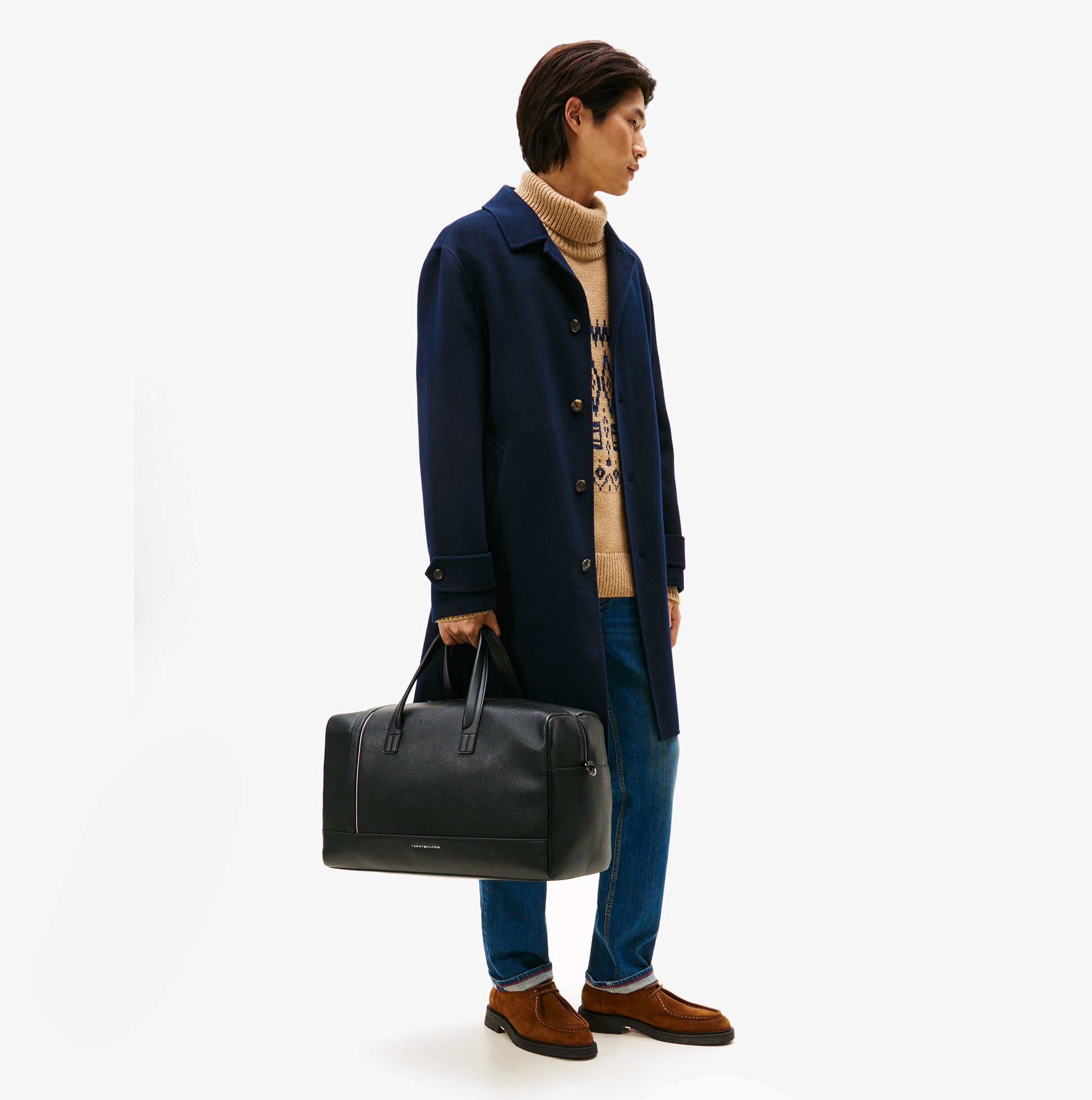 Tommy Hilfiger CENTRAL DUFFLE Mens Duffle Bag Black