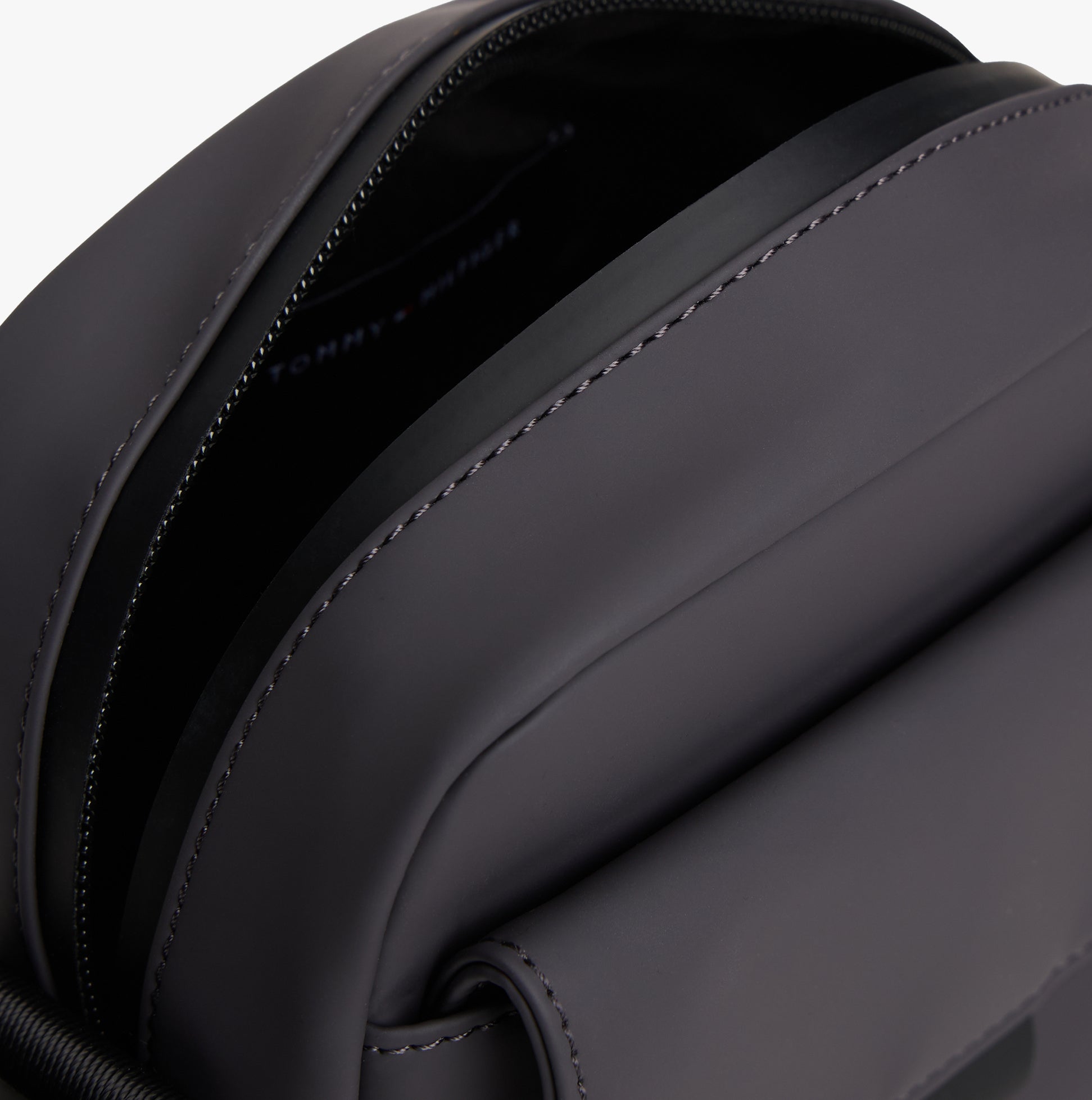 Tommy Hilfiger MINI REP Mens Crossbody Bag Charcoal Gray