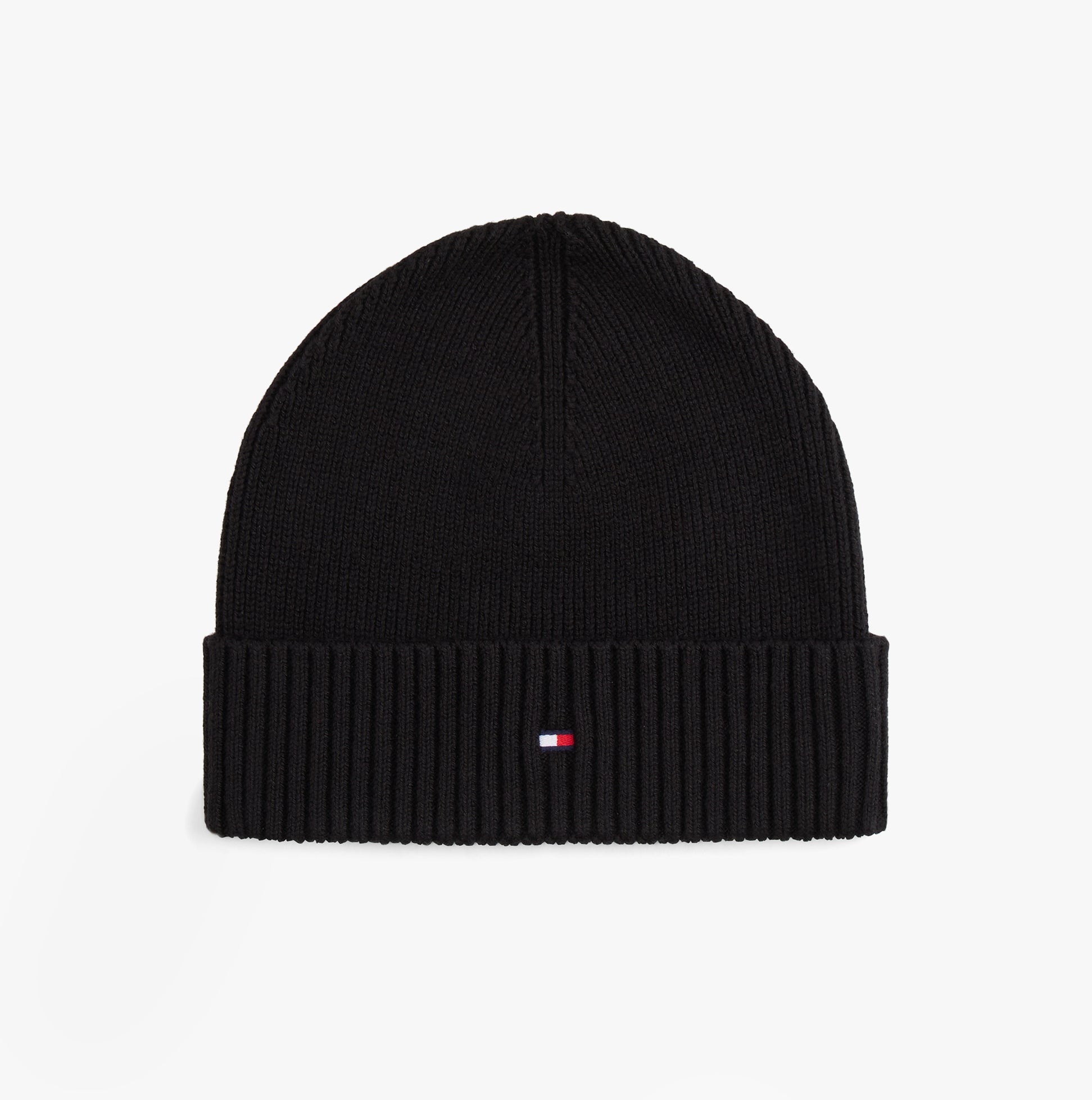 Tommy Hilfiger AM0AM13807 TH FLAG BEANIE & SCA Mens Beanie Black