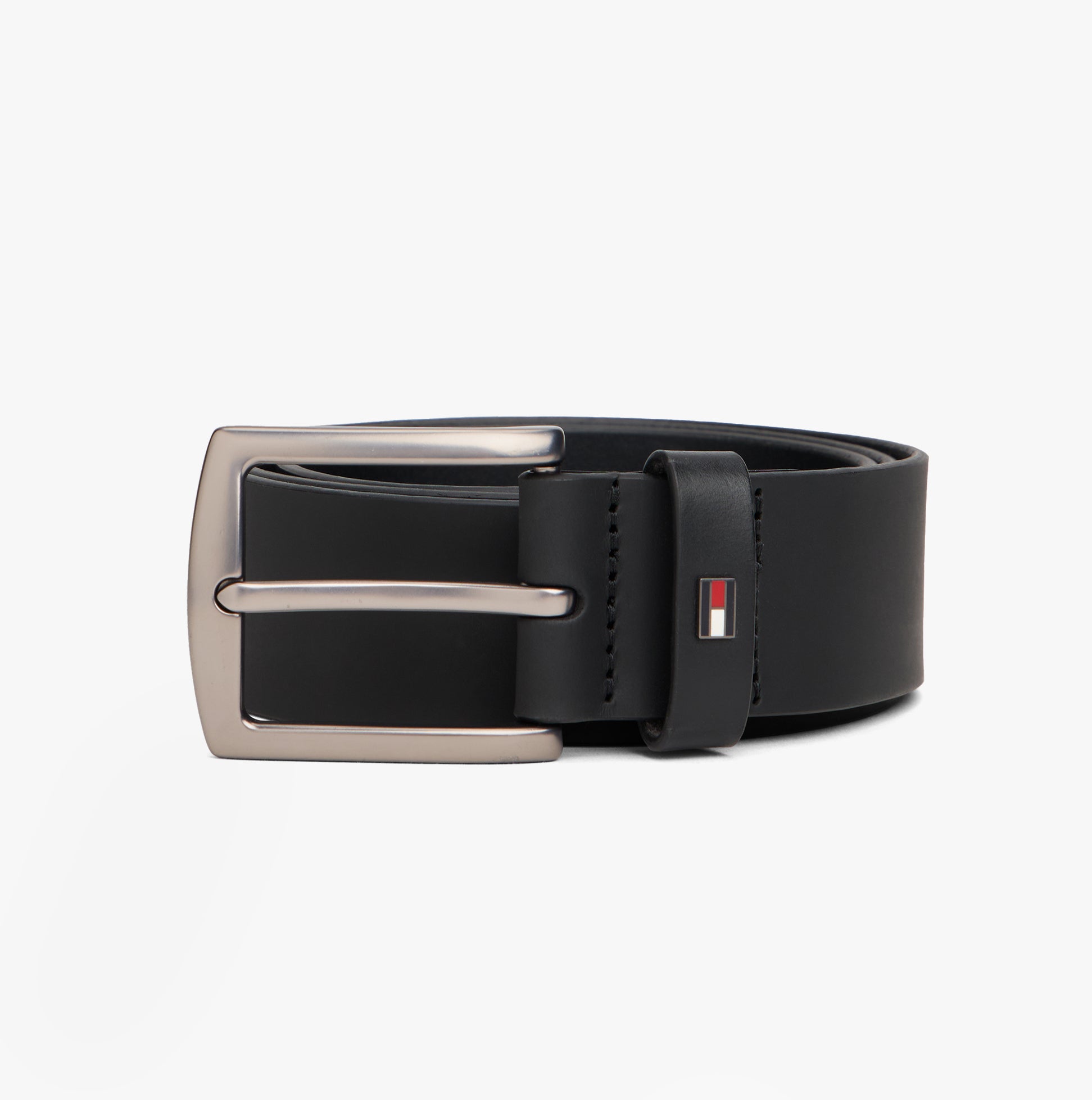 Tommy Hilfiger DENTON Leather Belt Gift Box Black