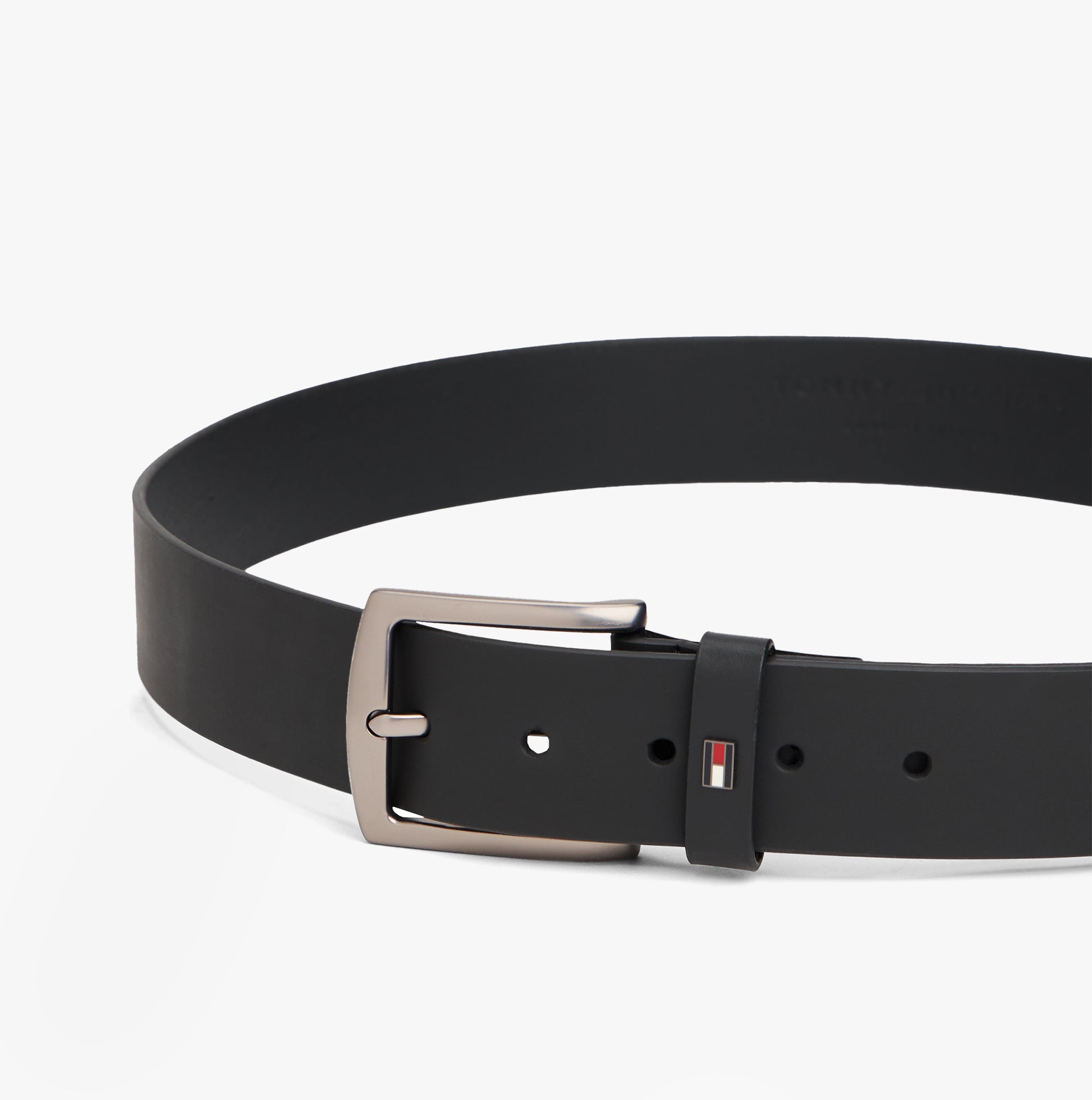 Tommy Hilfiger DENTON Leather Belt Gift Box Black