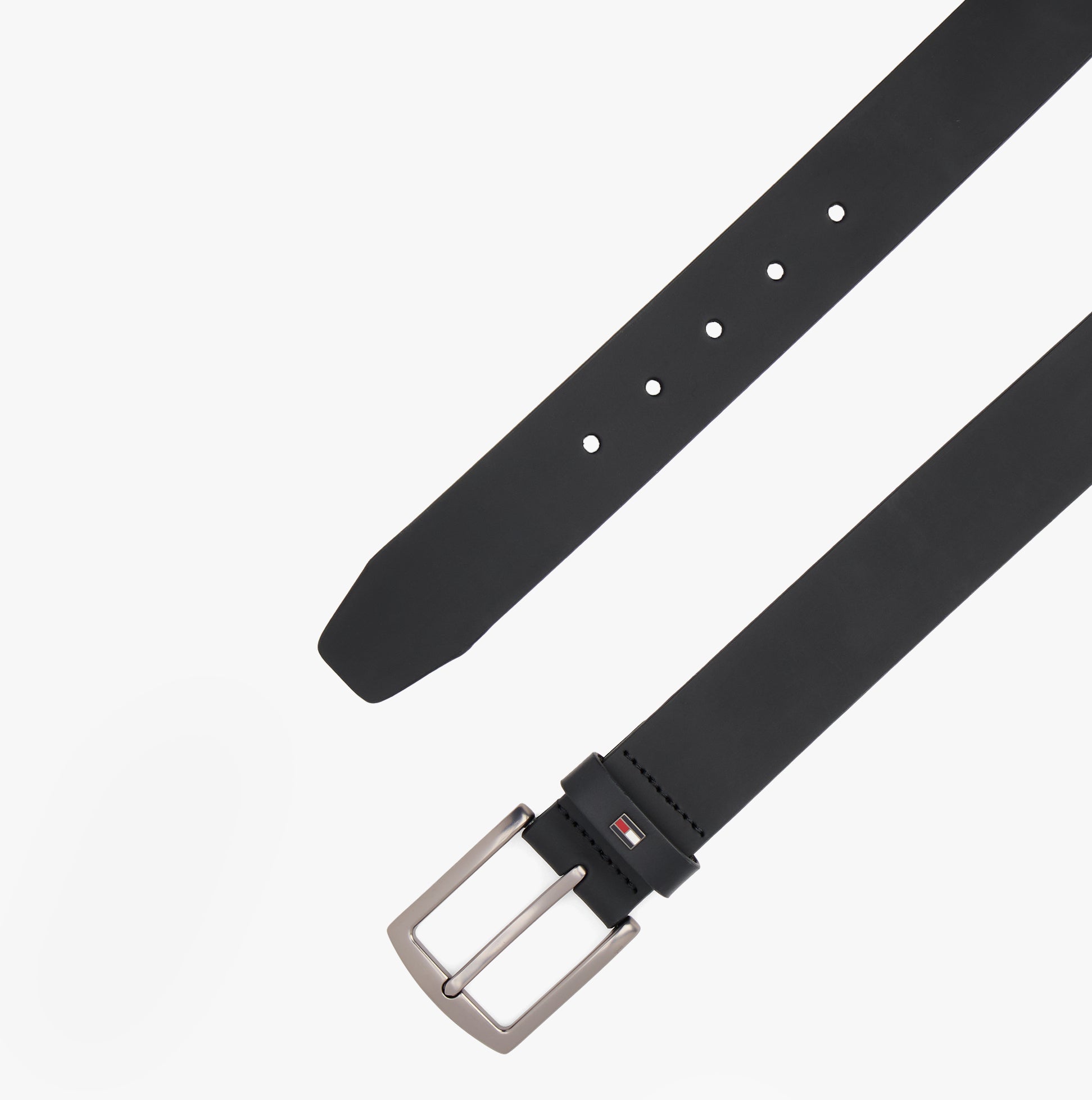 Tommy Hilfiger DENTON Leather Belt Gift Box Black