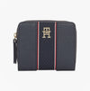 Tommy Hilfiger Womens monogram wallet with TH signature Navy